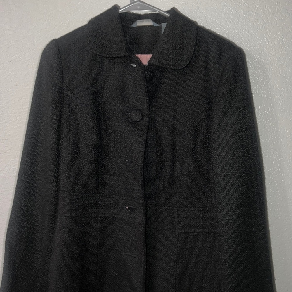 Hilliard and Hanson black coat